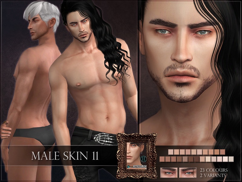 RemusSirion's Sims 4 Makeup Male.