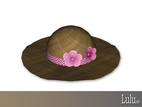 Sims 4 — Ashley Bedroom Hat Decor by Lulu265 — Part of the Ashley Bedroom Set