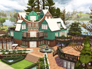 Sims 4 — Emerald Estate  by hoanglap — Emerald Estate with windy and green feel. No cc build.