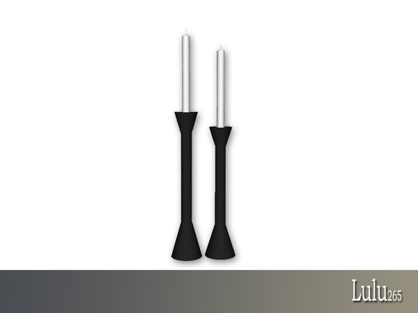 Sims 3 — Naples Bedroom Candlesticks by Lulu265 — Part of the Naples Bedroom Set Fully CAStable