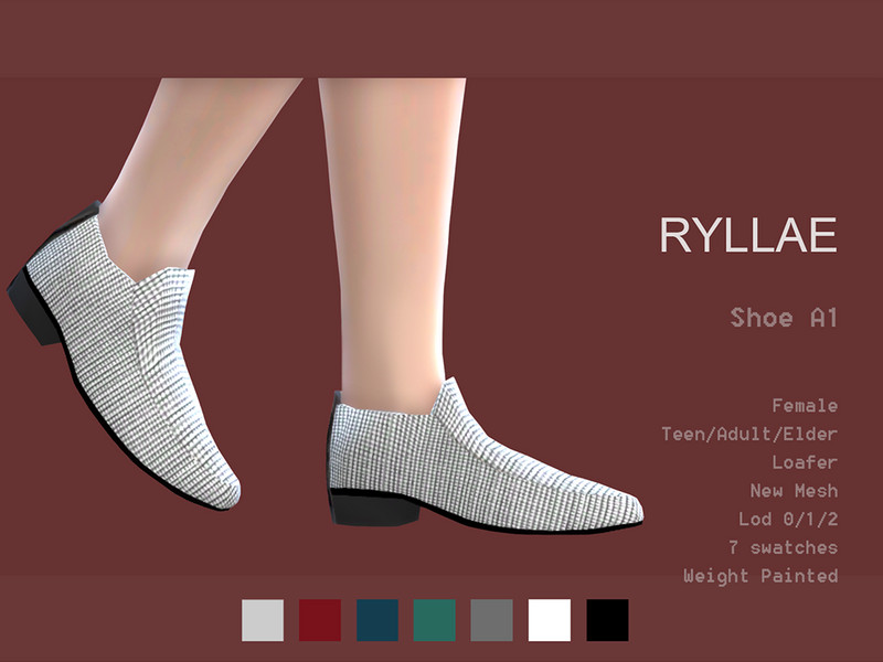 Sims 4 The Sims Resource | RYLLAE SHOE A1 Female by TSR Creator