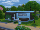 Sims 4 — Modern 1-storey house by davidkoh007 — A modern 1-storey house for a young household. No CC.