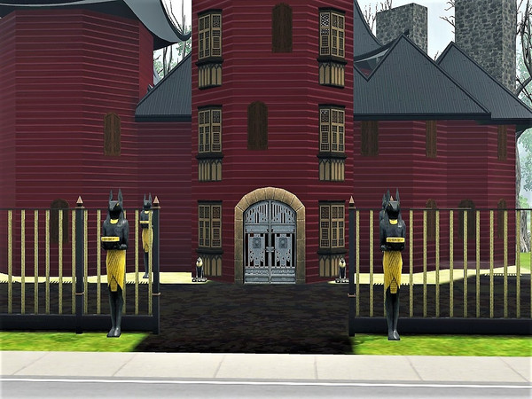 Sims 3 — Schloss Des Blutes by laughingcrow2 — Roughly translated from German it means, "Castle of