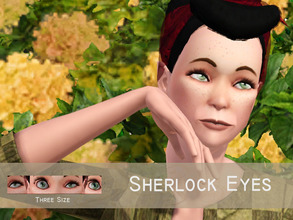 Sims 3 — Sherlock Eyes by Banok — Yepp it's Sherlock Holmes right eye and yes i don't recognize it eitherXD but still