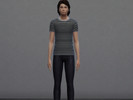 Sims 4 — Striped T-Shirt by Fairy_Tail2 — Striped t-shirt for men 