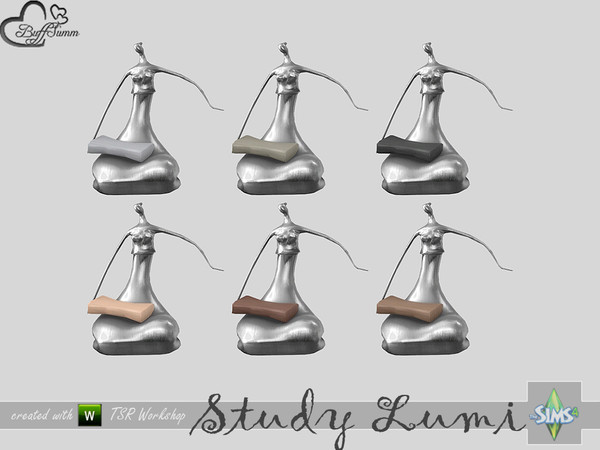 Sims 4 — Study Lumi Sculpture by BuffSumm — Part of the *Study Lumi Set* Created by BuffSumm @ TSR