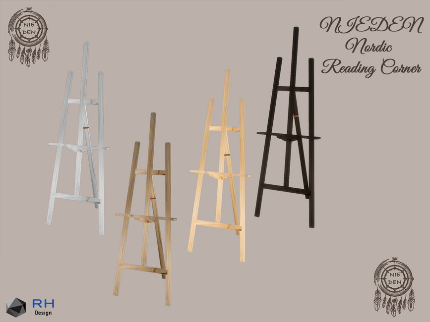 The Sims Resource NEIDEN Nordic Wooden Easel