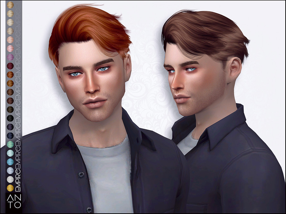 The Sims Resource Anto Empire Hairstyle