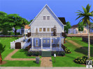 Sims 4 — Raggio del Sole by KSA2 — The Sims 3 Raggio del Sole (Wan-Goddard house) converted to the Sims 4. Let your sims