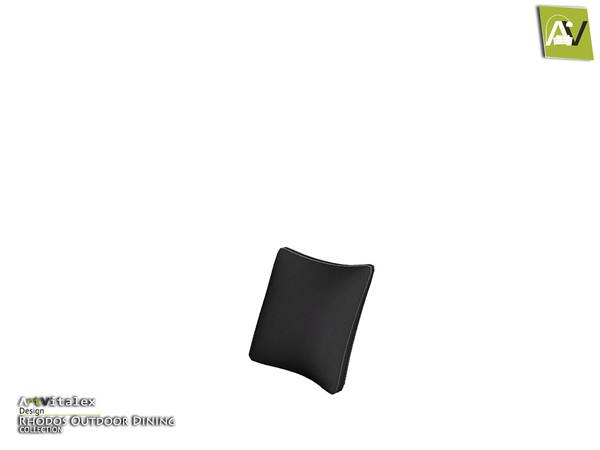 Sims 4 — Rhodos Swing Seat Pillow by ArtVitalex — - Rhodos Swing Seat Pillow - ArtVitalex@TSR, Sep 2018