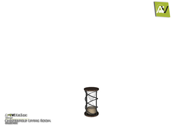 Sims 3 — Chesterfield Hourglass Small Size by ArtVitalex — - Chesterfield Hourglass Small Size - ArtVitalex@TSR, Sep 2018