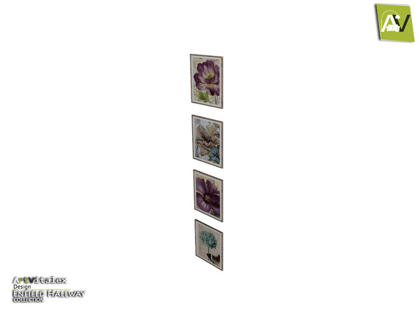 Sims 3 — Enfield Quaternary Paintings by ArtVitalex — - Enfield Quaternary Paintings - ArtVitalex@TSR, Sep 2018