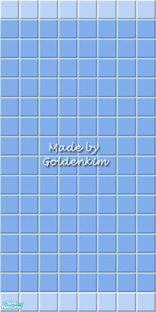 Sims 2 — Light blue bathroom tile set - wall 4 by goldenkim — 