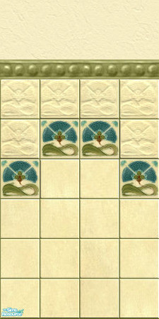 Sims 2 — Antique wall 007 by Helena — -