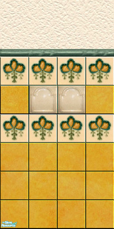 Sims 2 — Antique wall 005 by Helena — -