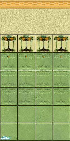 Sims 2 — Antique wall 003 by Helena — -