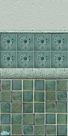 Sims 2 — Antique wall 002 by Helena — -