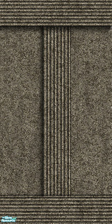 Sims 2 — Castle Walls - Brown - 12 by maylynn55 — Made by MayLynn55 **TSRAA** This wall is made of a brown colored