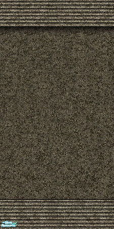 Sims 2 — Castle Walls - Brown - 9 by maylynn55 — Made by MayLynn55 **TSRAA** This wall is made of a brown colored