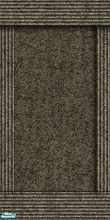 Sims 2 — Castle Walls - Brown - 5 by maylynn55 — Made by MayLynn55 **TSRAA** This wall is made of a brown colored