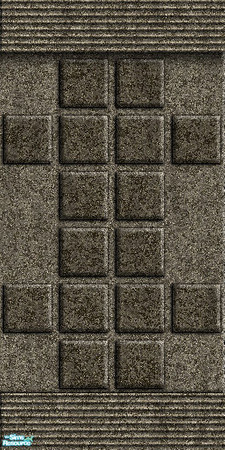 Sims 2 — Castle Walls - Brown - 1 by maylynn55 — Made by MayLynn55 **TSRAA** This wall is made of a brown colored