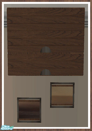 Sims 2 — MAXIMO Wall Cabinet - Pictures by simtomatic — This file recolours the picures only. You will need the master