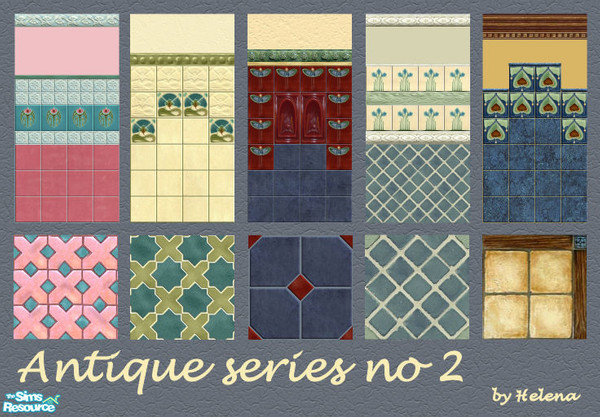 Sims 2 — Antique series 2 by Helena — 