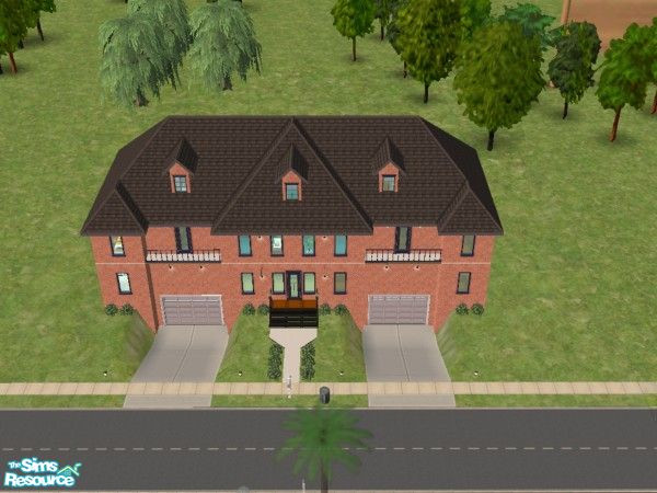Sims 2 — Double car garage by simsimcherie — This is a double car undergroung garage, with 3 bedrms, 2-bthrooms, living
