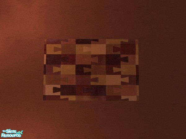 Sims 2 — Puzzle Bedroom - rug by hatshepsut — Part of the Puzzle bedroom set.