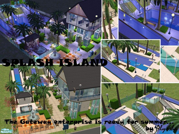 Sims 2 — Splash Island by Alyosha — The Gateway empires is expanding to create seasonal lots! First of four, for summer,