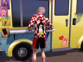 Sims 3 — MALE Hoodie Bearina by Bearina — This Jacket/hoodie has been worn by Marshmello,aka one of the most famous dj in