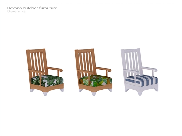 Severinka_'s [Havana outdoor] - chair with handles