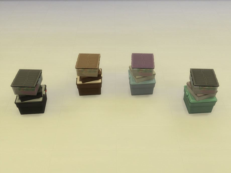 The Sims Resource Neutral Storage Decoration Box StackREQUIRES SEASONS
