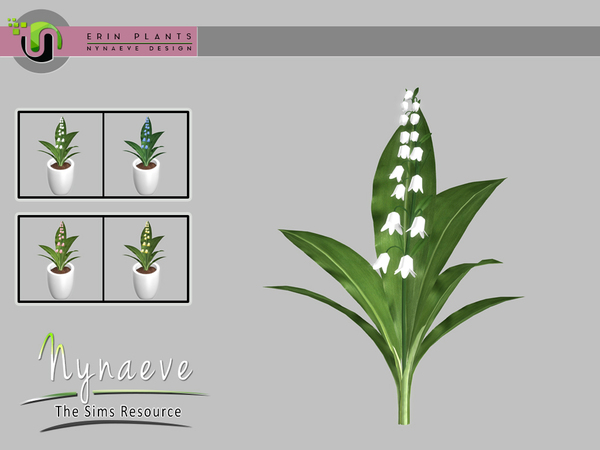 The Sims Resource - Erin Plants - Lily of the Valley