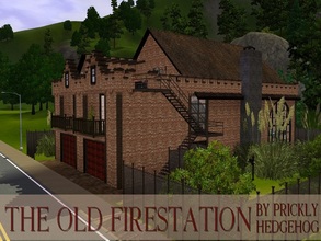Sims 3 — The Old Firestation by Prickly_Hedgehog — Many realtors will give you lofty promises, but will they give you a