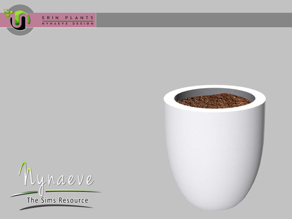 Sims 3 — Erin Plants - Flowerpot V6 by NynaeveDesign — Erin Plants - Flowerpot V6 Located in: Decor - Plants Price: 226
