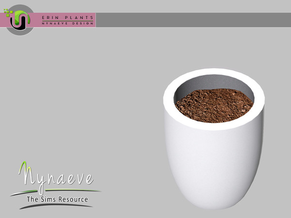 Sims 3 — Erin Plants - Flowerpot V5 by NynaeveDesign — Erin Plants - Flowerpot V5 Located in: Decor - Plants Price: 226