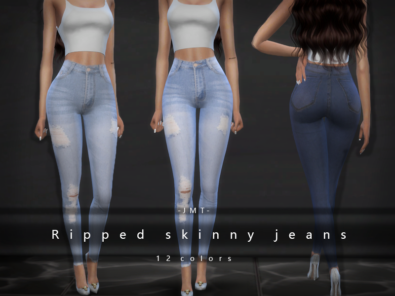Ripped Skinny Jeans