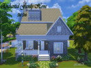 Sims 4 — Enchanted Home by queenie28 — 3 bedroom 2 1/2 bath home, fully furnished. Backyard is ready for the summer! Home
