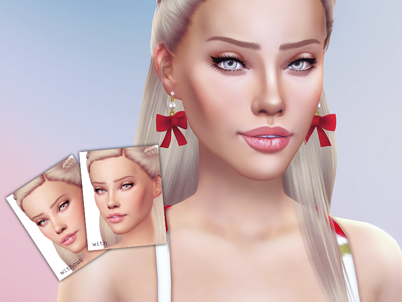 The Sims Resource - Mae Face Contour tattoo