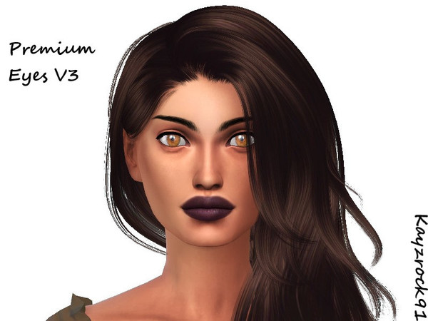 Sims 4 — Premium eye color V3 by Kayzrock91 — Please don't re upload as your own and if you could credit me #Kayzrock91