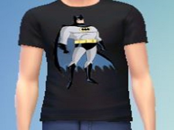 The Sims Resource - Batman Tshirts