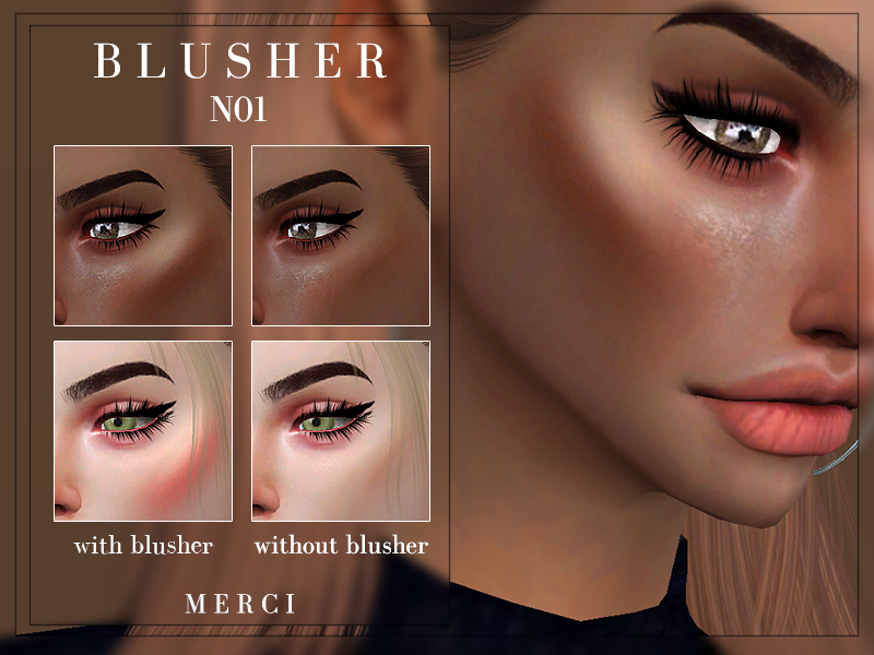 The Sims Resource Blusher N01