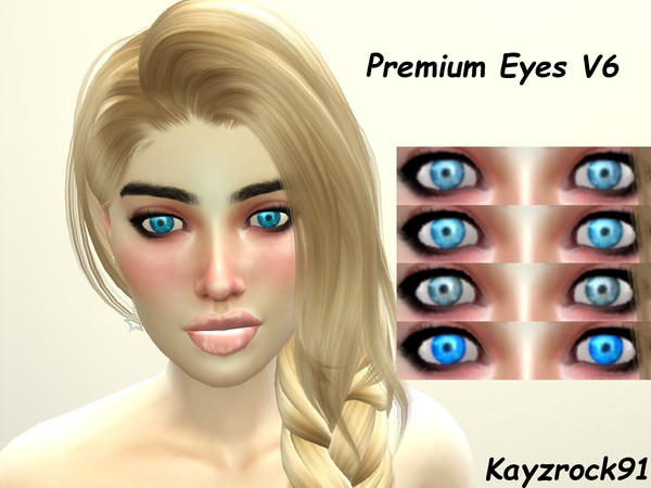 Sims 4 — Premium Eye Color V6 by Kayzrock91 — Please don't re upload as your own and if you could credit me #Kayzrock91