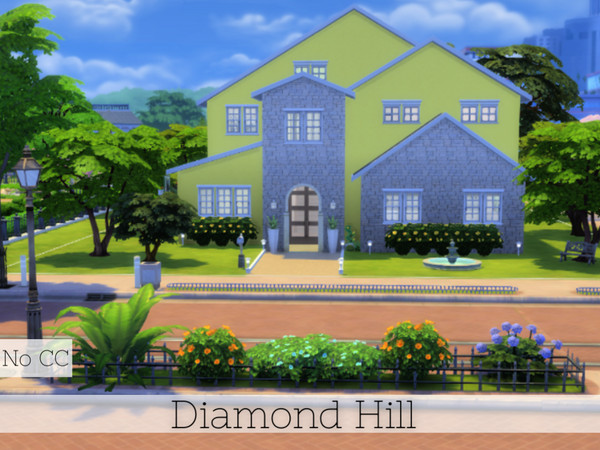 Sims 4 — Diamond Hill House diaaa111 by diaaa1112 — Diamond Hill is a beautiful and interesting luxury home for a big