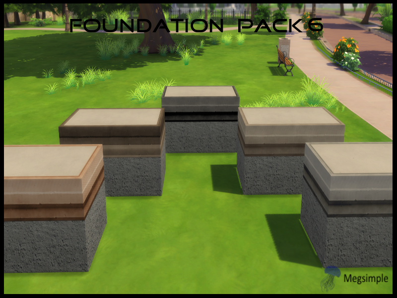 The Sims Resource Foundation Pack 6