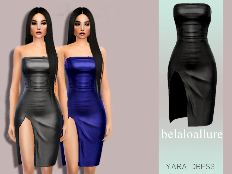 The Sims Resource - belaloallure_Yara dress