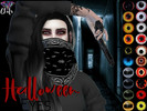 Sims 4 — HALLOWEEN EYES by MadameChvlr — Halloween Eyes in 20 different Designs. You find them in the make up category.