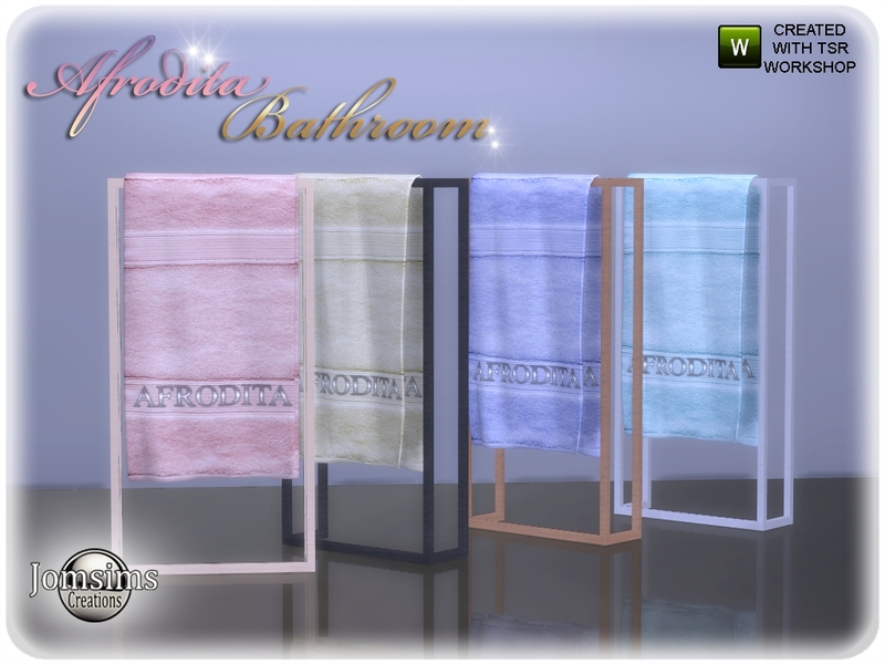 The Sims Resource Afrodita Bathroom Towel Deco