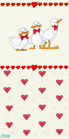 Sims 2 — Duck hearts by devilishdawn —  